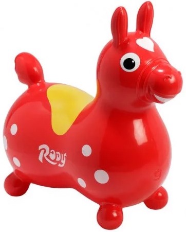 Rody cheval sauteur rouge